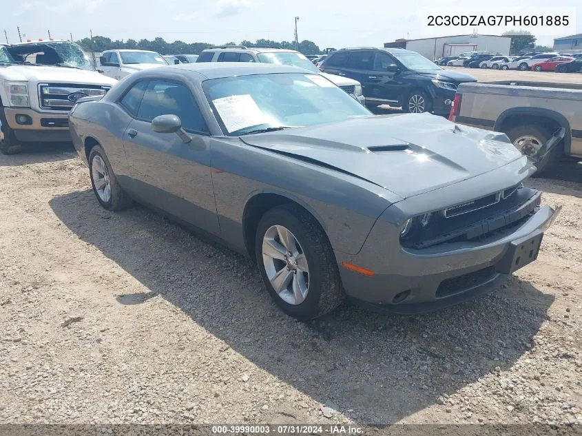 2C3CDZAG7PH601885 2023 Dodge Challenger Sxt