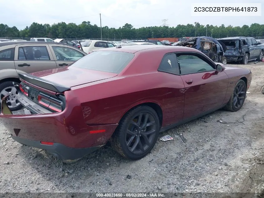 2C3CDZBT8PH641873 2023 Dodge Challenger R/T