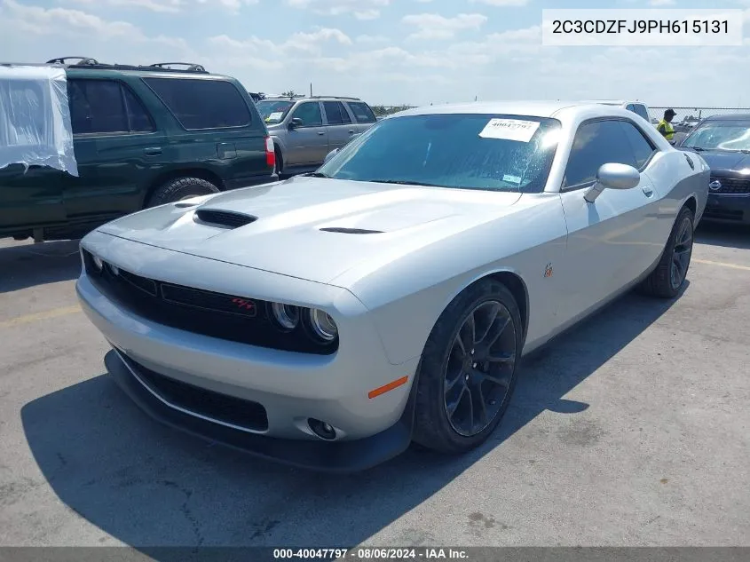 2C3CDZFJ9PH615131 2023 Dodge Challenger R/T Scat Pack