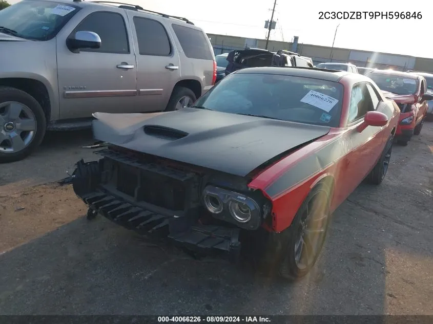 2023 Dodge Challenger R/T VIN: 2C3CDZBT9PH596846 Lot: 40066226