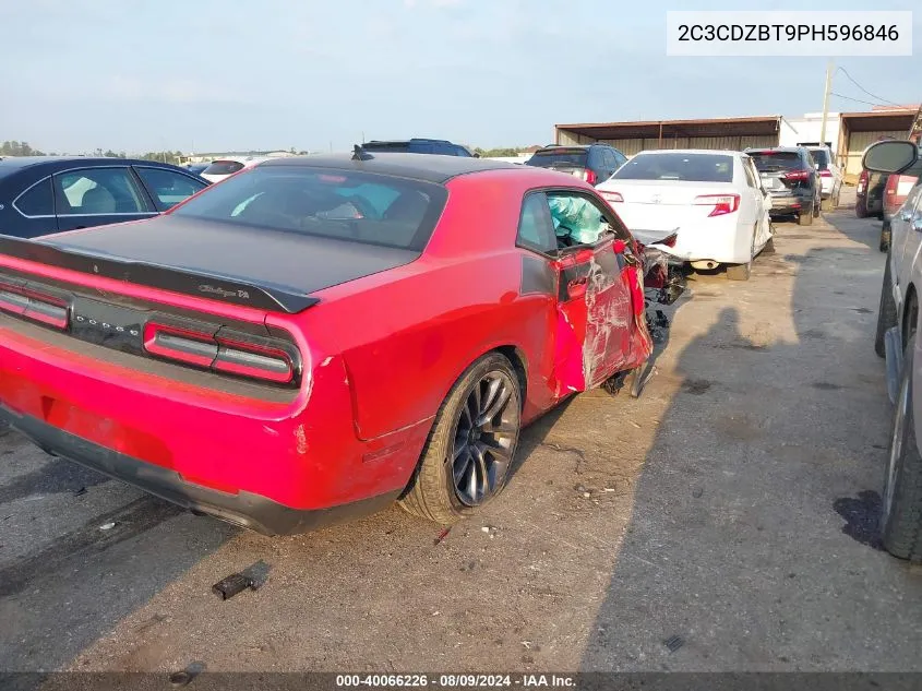 2023 Dodge Challenger R/T VIN: 2C3CDZBT9PH596846 Lot: 40066226