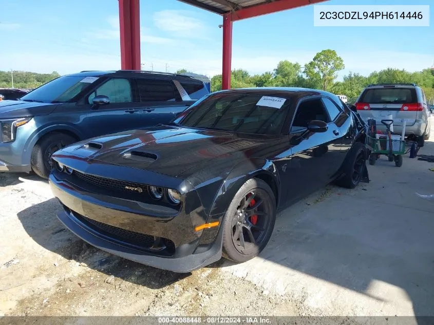 2023 Dodge Challenger Srt Jailbreak VIN: 2C3CDZL94PH614446 Lot: 40088448