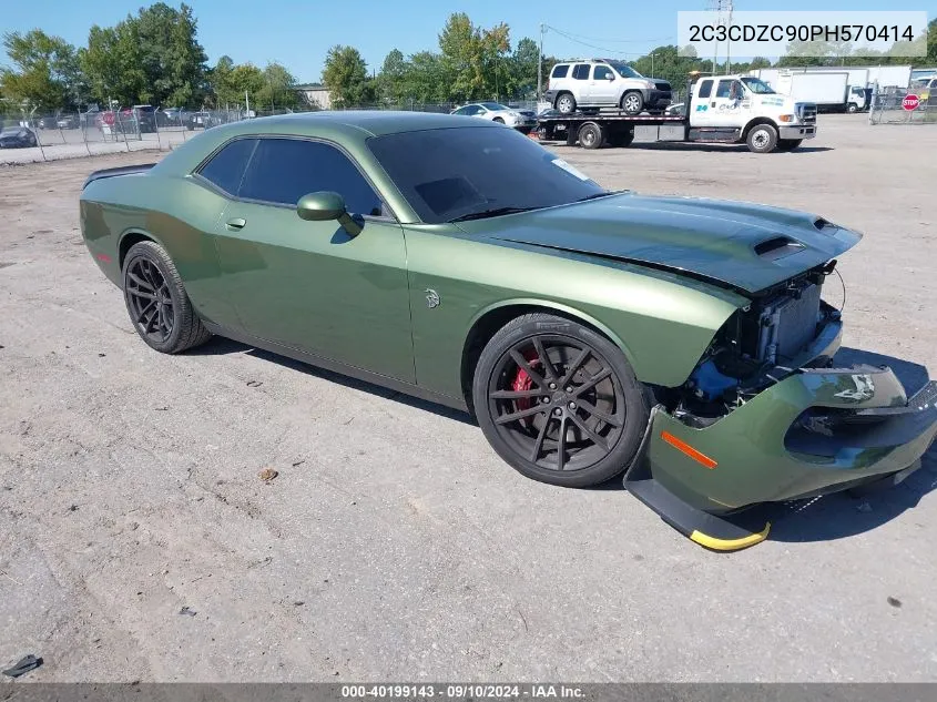 2C3CDZC90PH570414 2023 Dodge Challenger Srt Hellcat Jailbreak