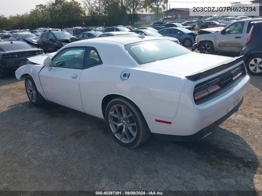 2023 Dodge Challenger Gt VIN: 2C3CDZJG7PH625734 Lot: 40297391