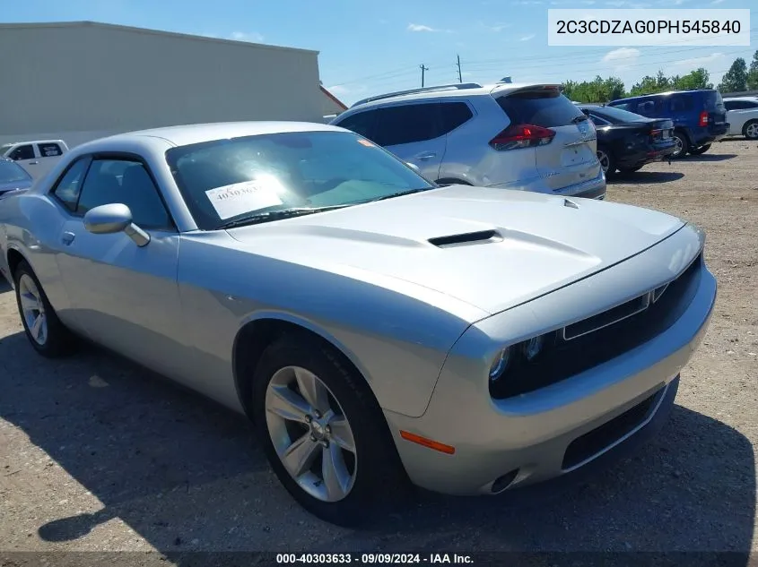 2C3CDZAG0PH545840 2023 Dodge Challenger Sxt