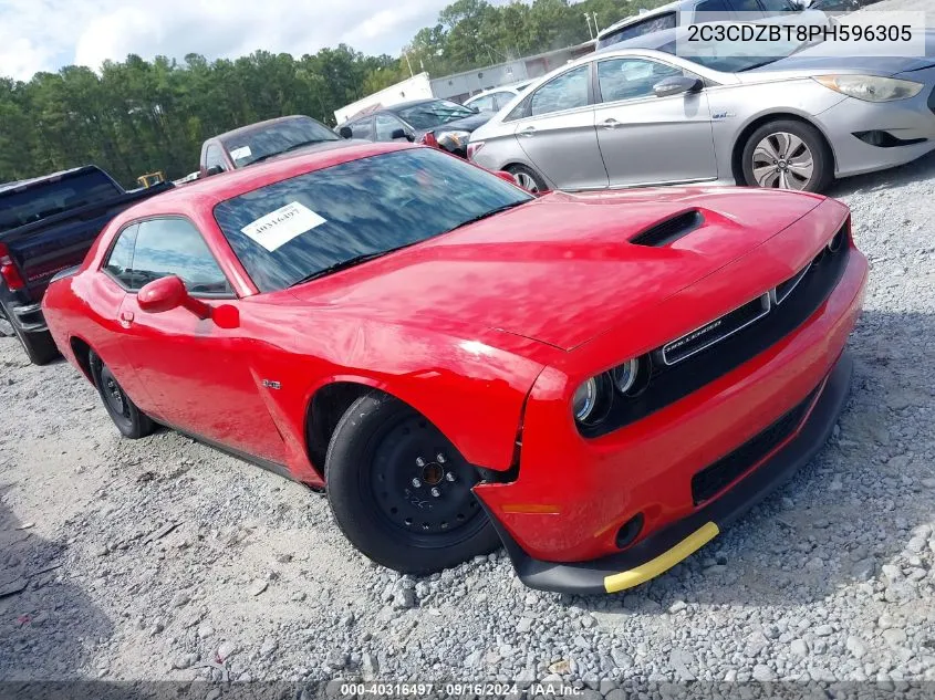 2023 Dodge Challenger R/T VIN: 2C3CDZBT8PH596305 Lot: 40316497