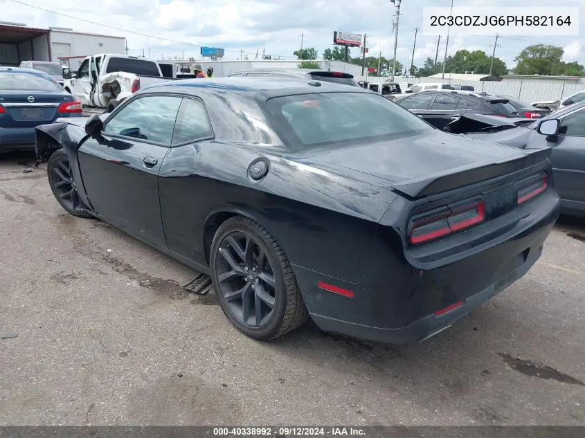 2023 Dodge Challenger Gt VIN: 2C3CDZJG6PH582164 Lot: 40338992