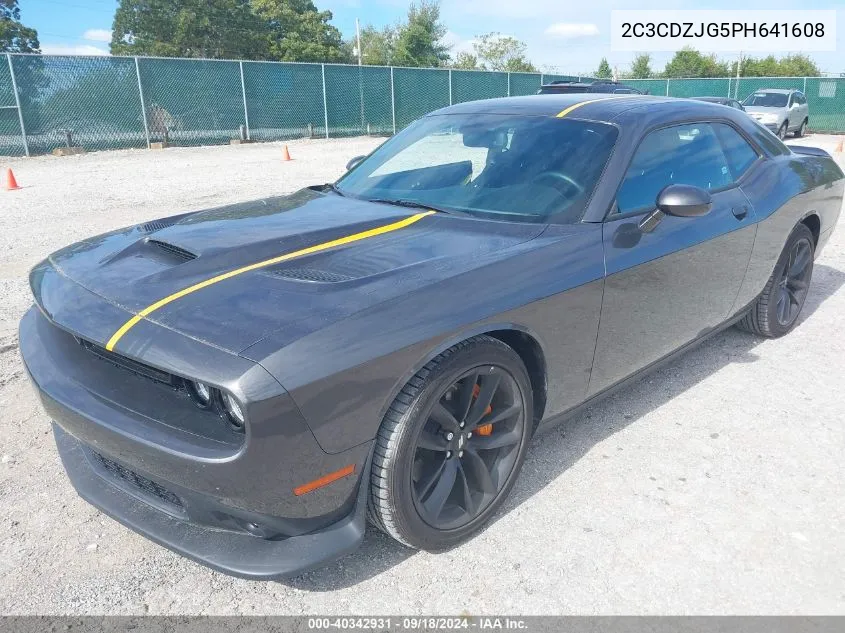 2023 Dodge Challenger Gt VIN: 2C3CDZJG5PH641608 Lot: 40342931