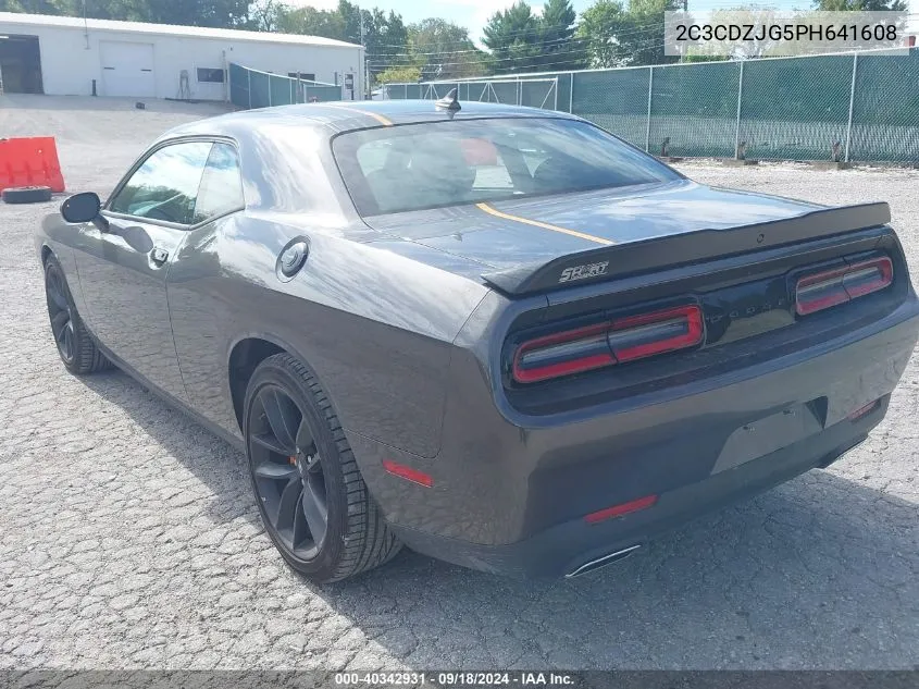 2023 Dodge Challenger Gt VIN: 2C3CDZJG5PH641608 Lot: 40342931