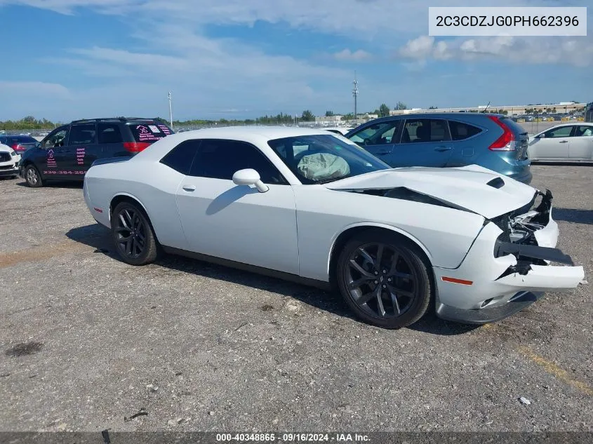 2023 Dodge Challenger Gt VIN: 2C3CDZJG0PH662396 Lot: 40348865