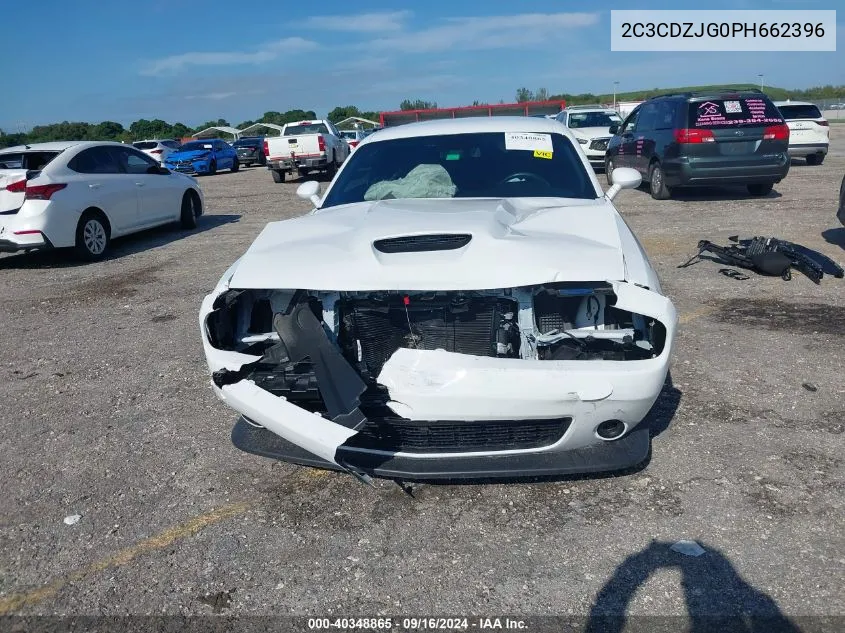 2023 Dodge Challenger Gt VIN: 2C3CDZJG0PH662396 Lot: 40348865