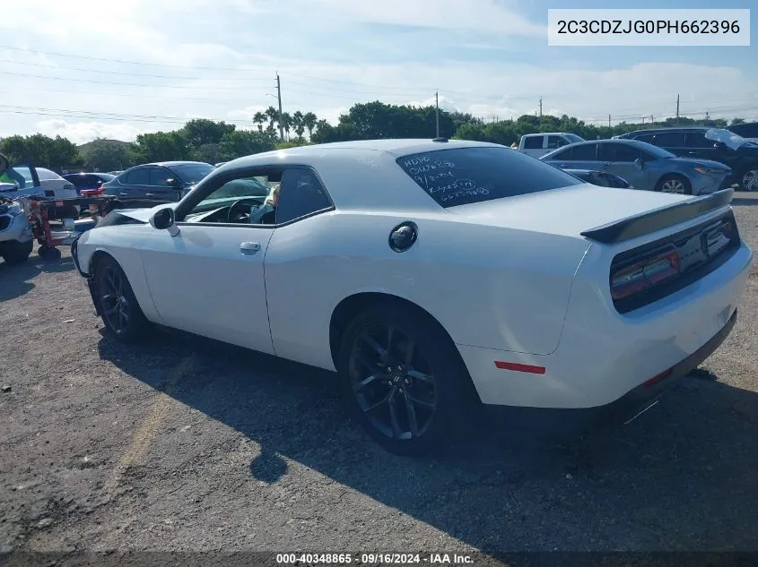 2023 Dodge Challenger Gt VIN: 2C3CDZJG0PH662396 Lot: 40348865