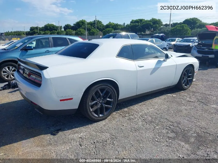 2023 Dodge Challenger Gt VIN: 2C3CDZJG0PH662396 Lot: 40348865