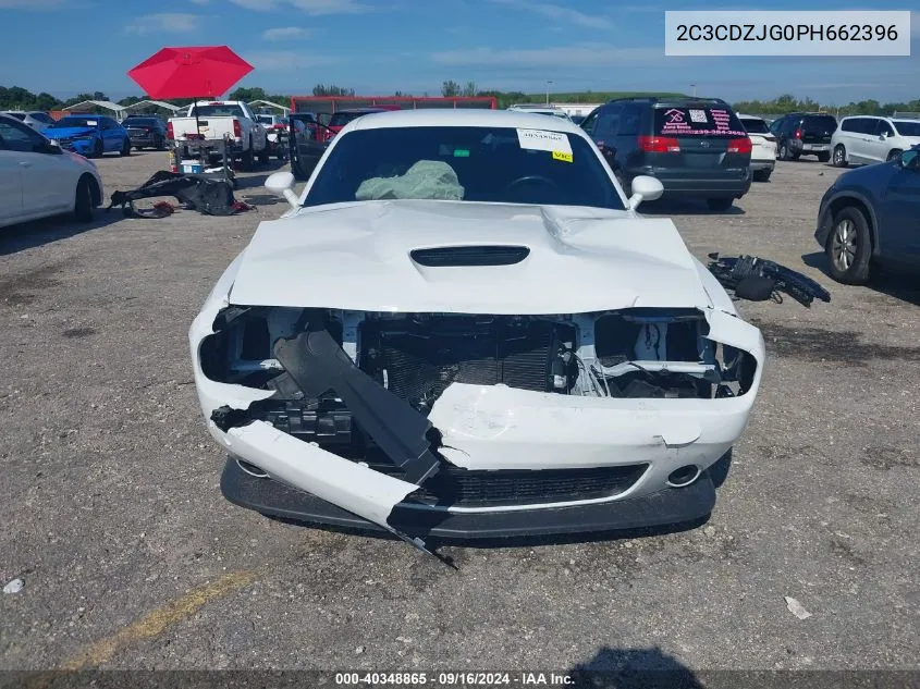 2023 Dodge Challenger Gt VIN: 2C3CDZJG0PH662396 Lot: 40348865