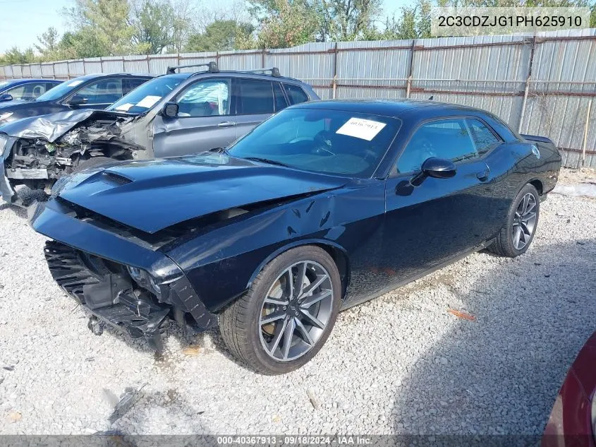 2023 Dodge Challenger Gt VIN: 2C3CDZJG1PH625910 Lot: 40367913