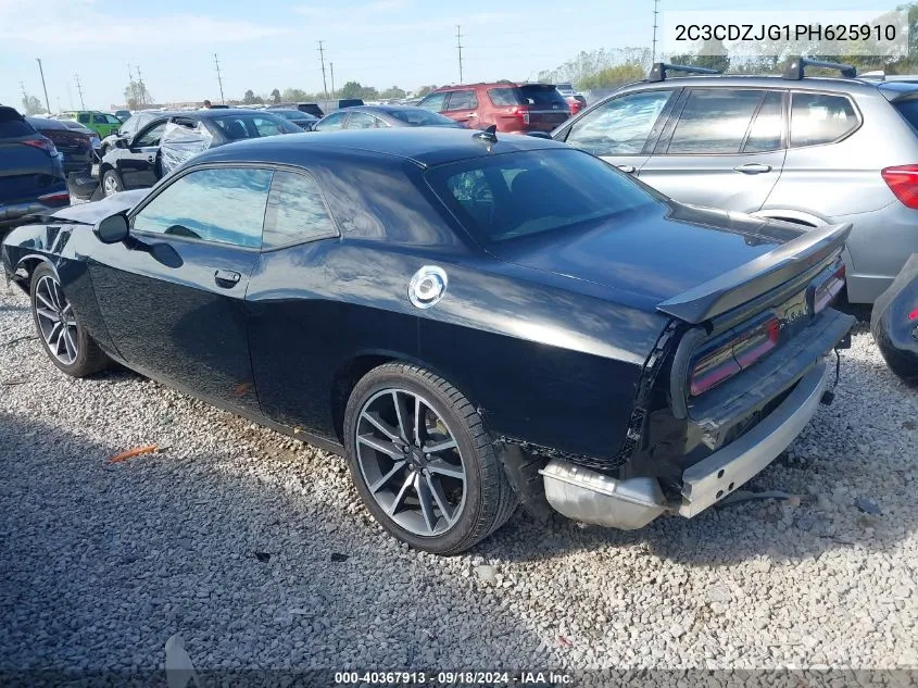 2023 Dodge Challenger Gt VIN: 2C3CDZJG1PH625910 Lot: 40367913