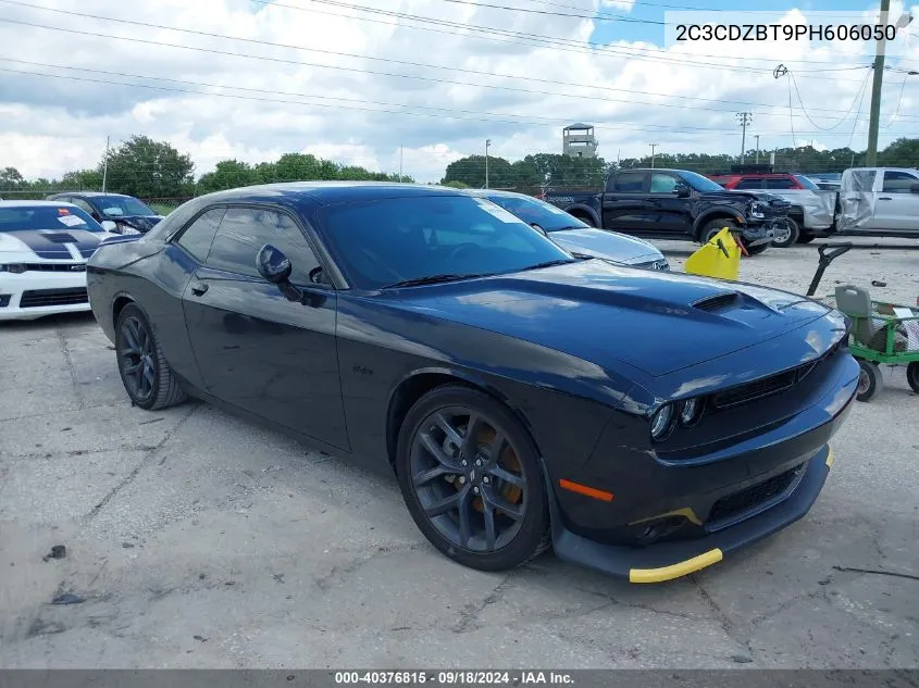 2023 Dodge Challenger R/T VIN: 2C3CDZBT9PH606050 Lot: 40376815