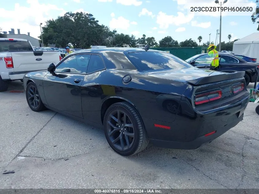 2023 Dodge Challenger R/T VIN: 2C3CDZBT9PH606050 Lot: 40376815