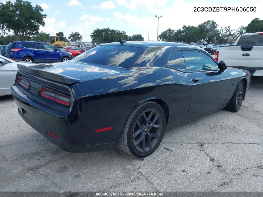 2023 Dodge Challenger R/T VIN: 2C3CDZBT9PH606050 Lot: 40376815