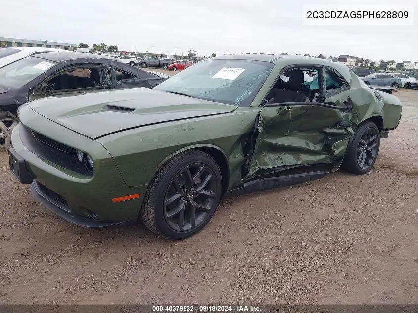 2023 Dodge Challenger Sxt VIN: 2C3CDZAG5PH628809 Lot: 40379532