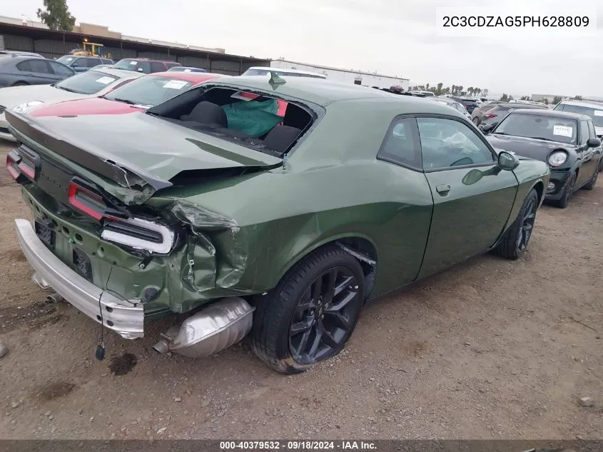 2023 Dodge Challenger Sxt VIN: 2C3CDZAG5PH628809 Lot: 40379532