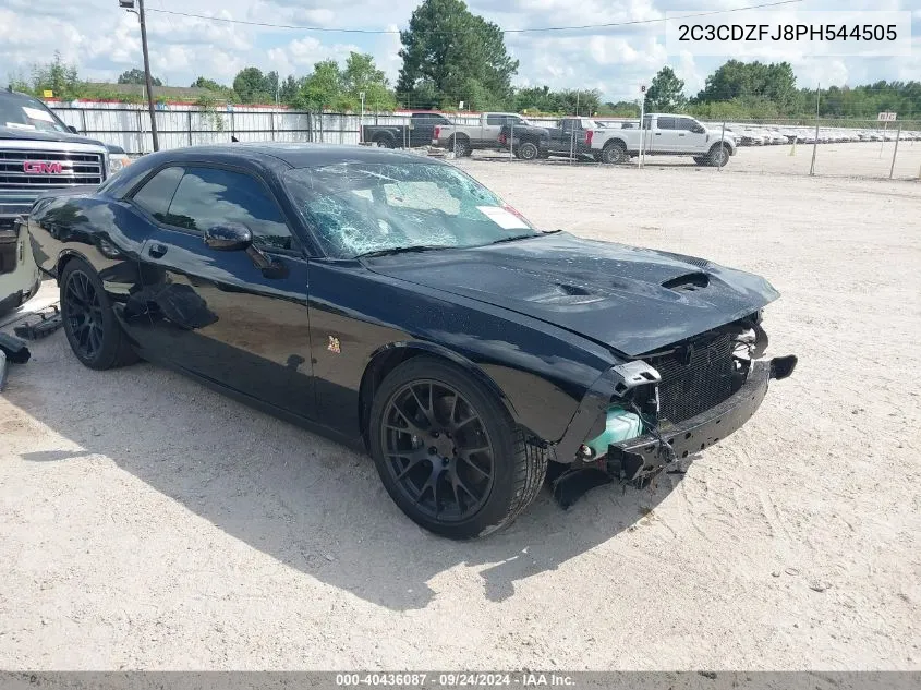 2023 Dodge Challenger R/T Scat Pack VIN: 2C3CDZFJ8PH544505 Lot: 40436087