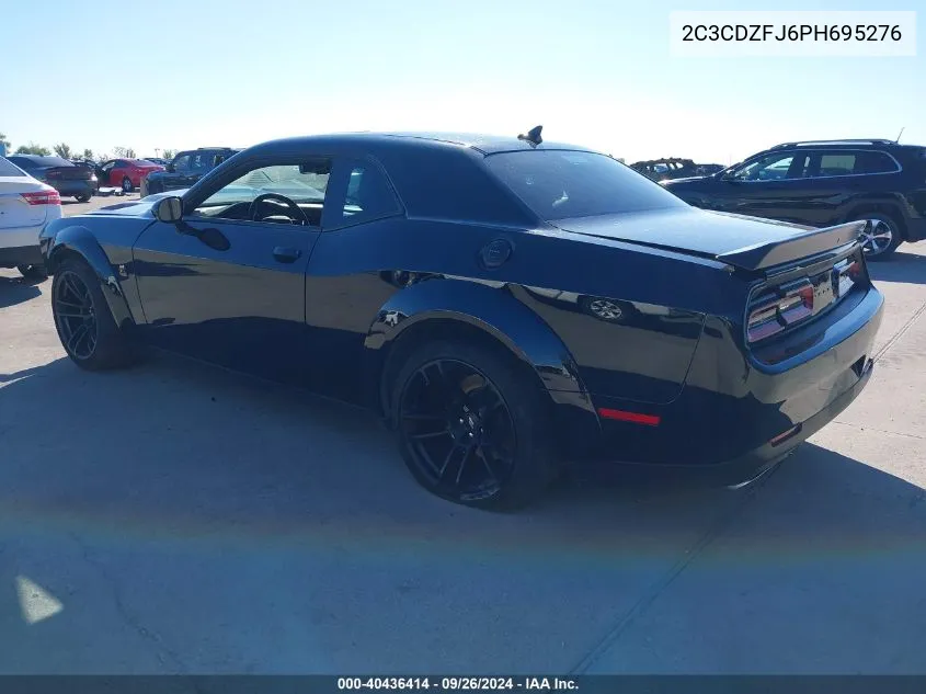 2023 Dodge Challenger R/T Scat Pack VIN: 2C3CDZFJ6PH695276 Lot: 40436414