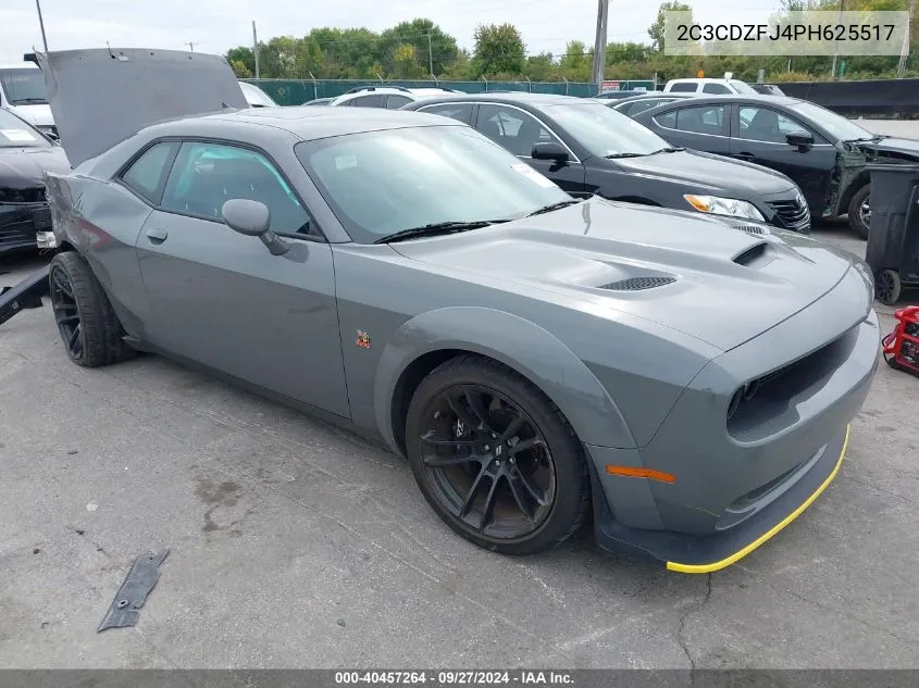 2023 Dodge Challenger R/T Scat Pack Widebody VIN: 2C3CDZFJ4PH625517 Lot: 40457264