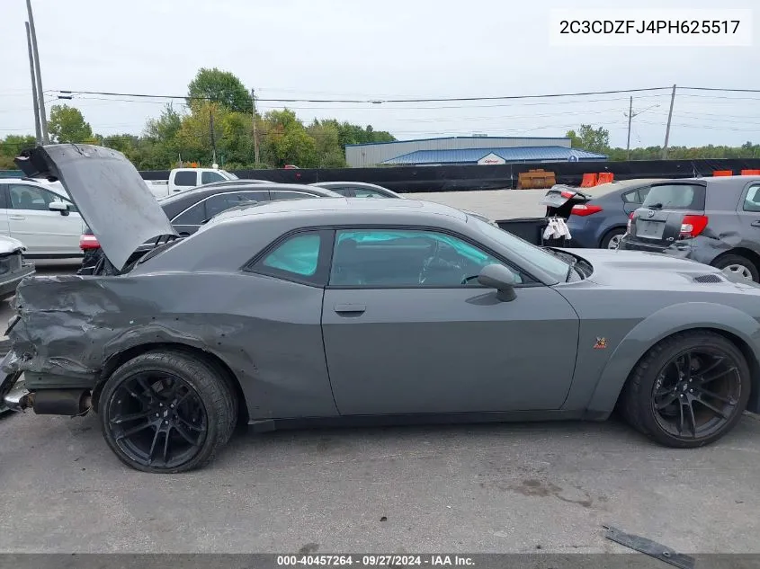 2023 Dodge Challenger R/T Scat Pack Widebody VIN: 2C3CDZFJ4PH625517 Lot: 40457264