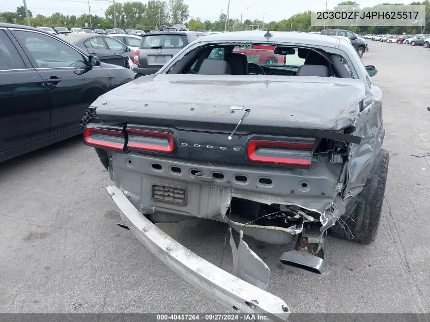 2023 Dodge Challenger R/T Scat Pack Widebody VIN: 2C3CDZFJ4PH625517 Lot: 40457264