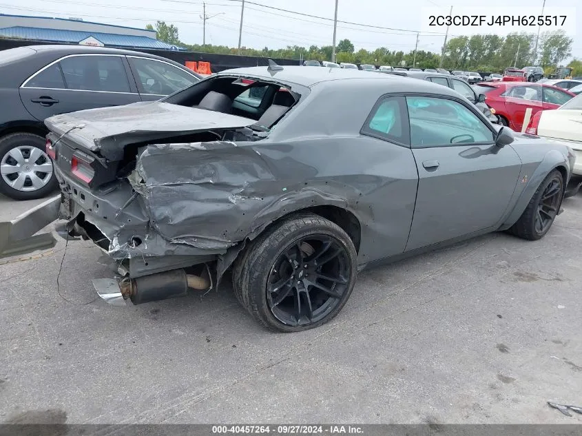 2023 Dodge Challenger R/T Scat Pack Widebody VIN: 2C3CDZFJ4PH625517 Lot: 40457264