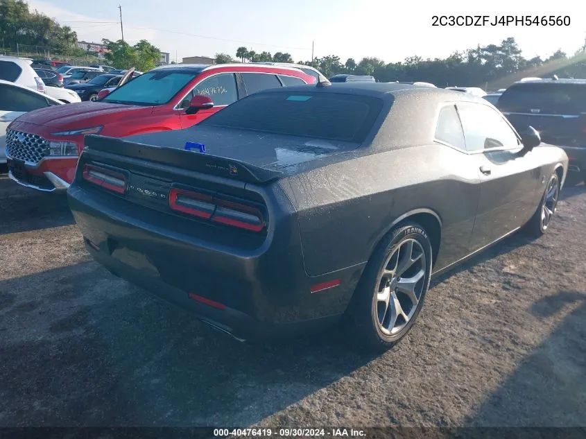 2023 Dodge Challenger R/T Scat Pack VIN: 2C3CDZFJ4PH546560 Lot: 40476419