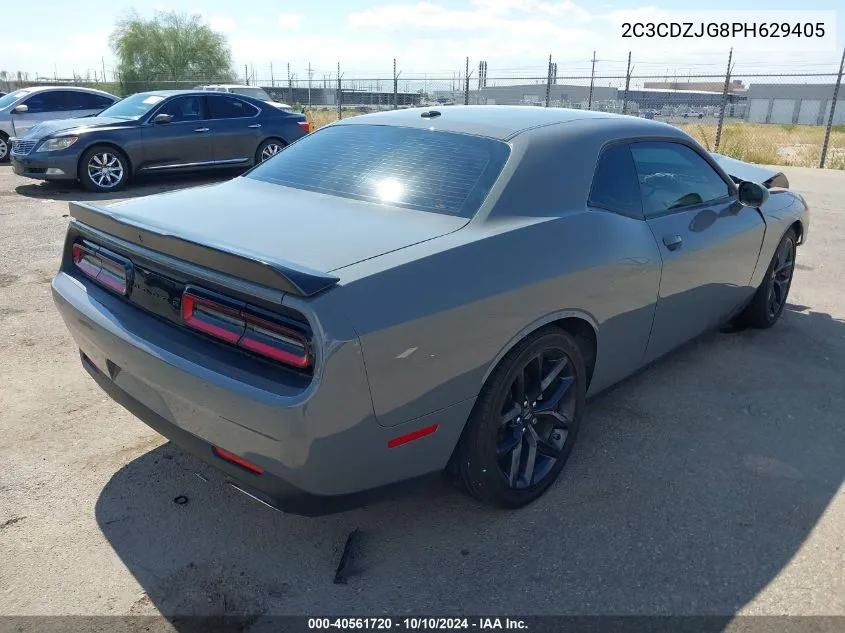 2023 Dodge Challenger Gt VIN: 2C3CDZJG8PH629405 Lot: 40561720