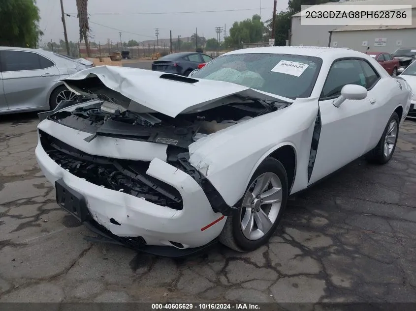 2023 Dodge Challenger Sxt VIN: 2C3CDZAG8PH628786 Lot: 40605629