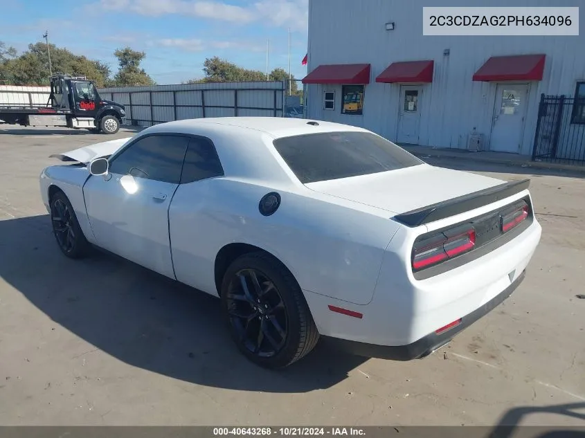 2C3CDZAG2PH634096 2023 Dodge Challenger Sxt