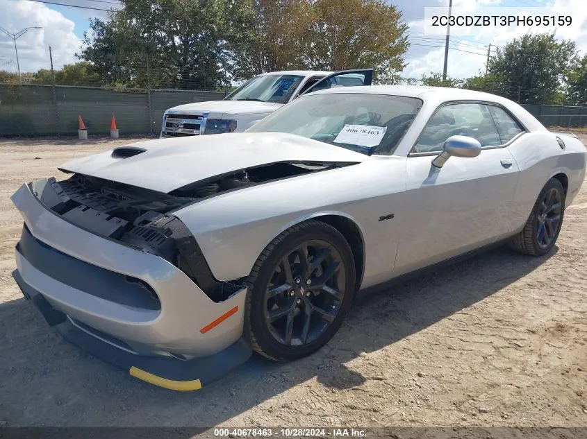 2023 Dodge Challenger R/T VIN: 2C3CDZBT3PH695159 Lot: 40678463