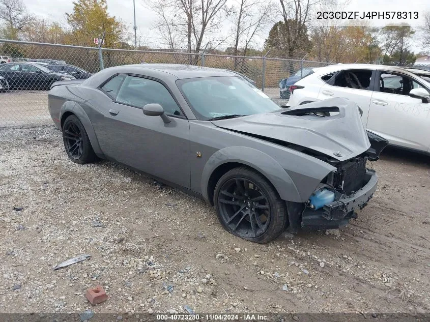 2023 Dodge Challenger R/T Scat Pack Widebody VIN: 2C3CDZFJ4PH578313 Lot: 40723280