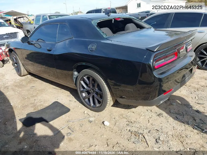 2C3CDZAG2PH645325 2023 Dodge Challenger Sxt