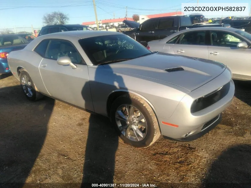 2023 Dodge Challenger Sxt Awd VIN: 2C3CDZGGXPH582837 Lot: 40901387