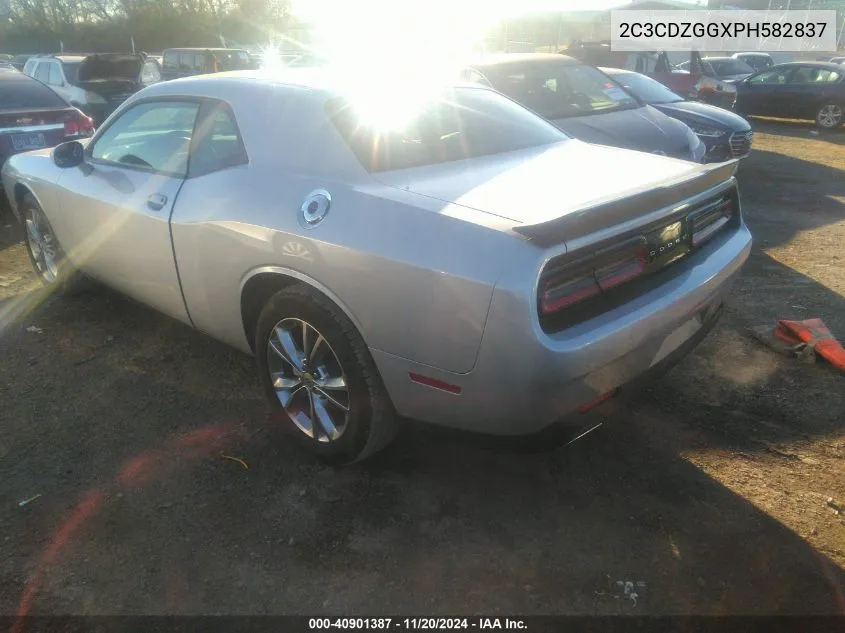 2023 Dodge Challenger Sxt Awd VIN: 2C3CDZGGXPH582837 Lot: 40901387