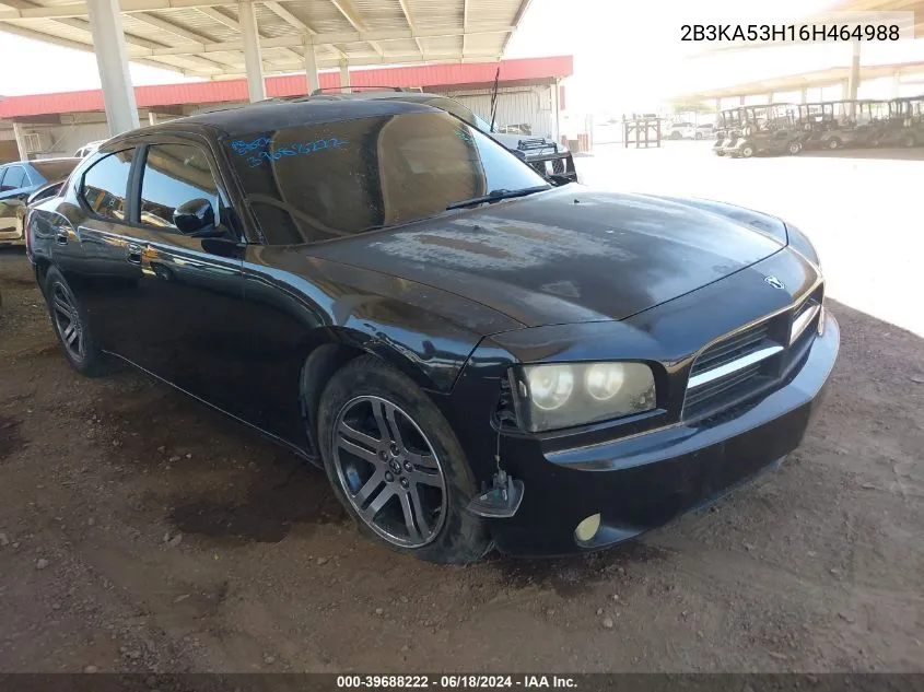 2006 Dodge Charger Rt VIN: 2B3KA53H16H464988 Lot: 39688222