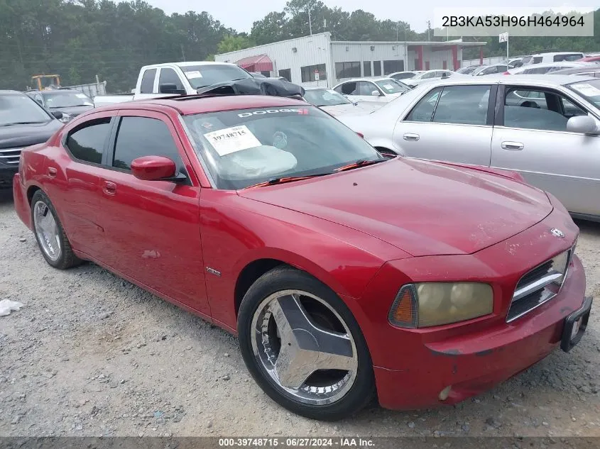 2006 Dodge Charger Rt VIN: 2B3KA53H96H464964 Lot: 39748715