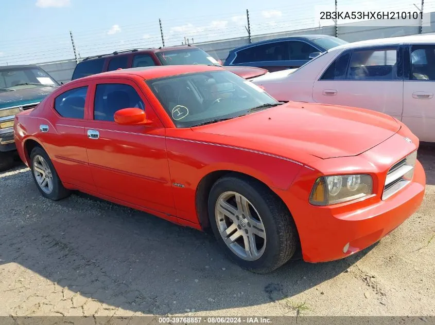 2006 Dodge Charger Rt VIN: 2B3KA53HX6H210101 Lot: 39768857