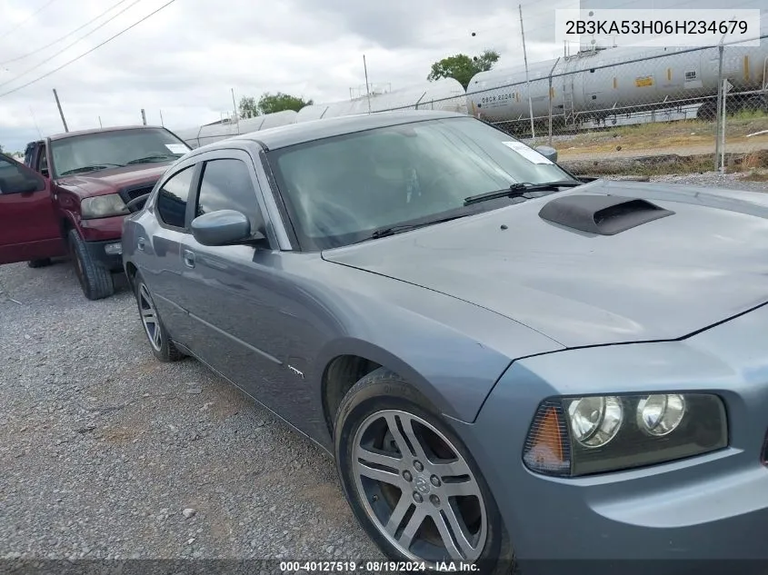 2006 Dodge Charger Rt VIN: 2B3KA53H06H234679 Lot: 40127519