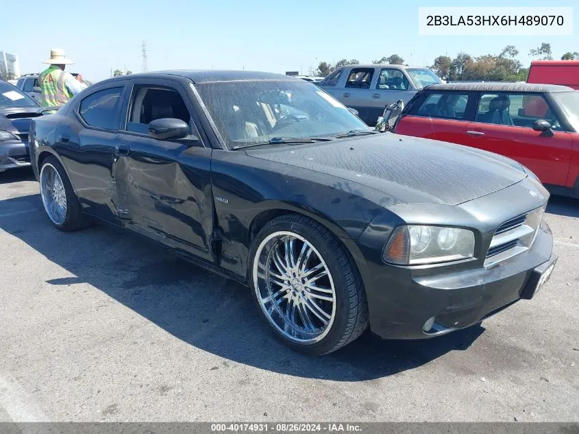 2B3LA53HX6H489070 2006 Dodge Charger Rt