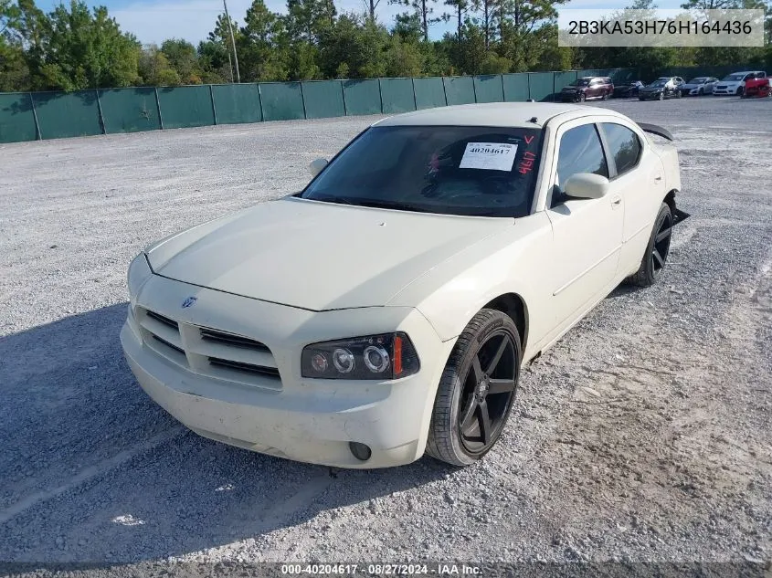 2006 Dodge Charger Rt VIN: 2B3KA53H76H164436 Lot: 40204617