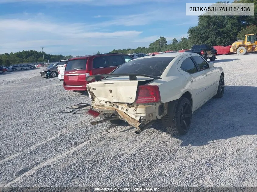 2006 Dodge Charger Rt VIN: 2B3KA53H76H164436 Lot: 40204617