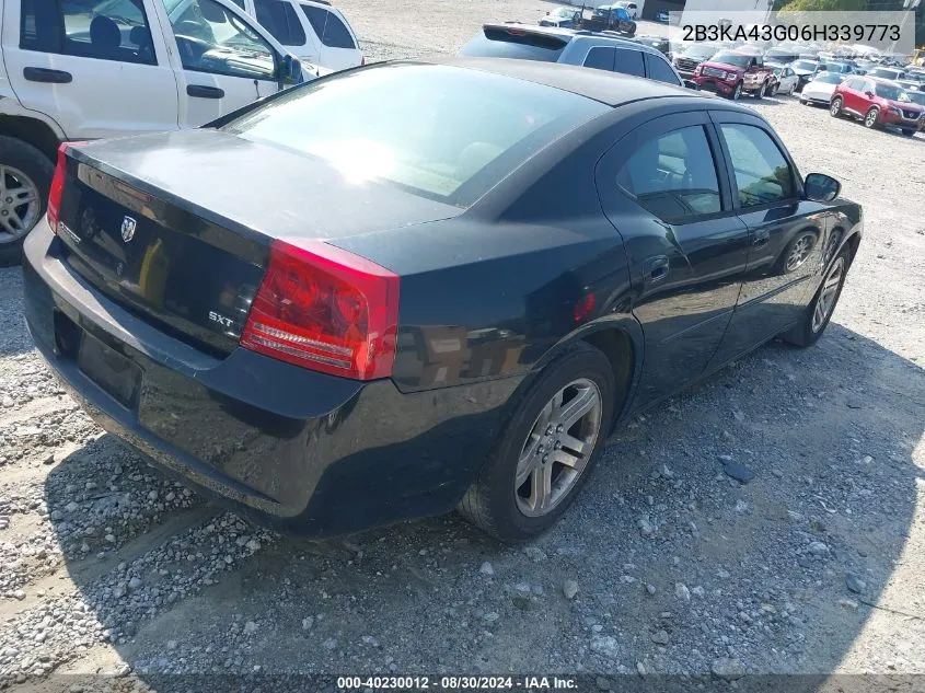 2B3KA43G06H339773 2006 Dodge Charger