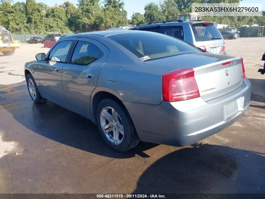 2B3KA53HX6H279600 2006 Dodge Charger Rt