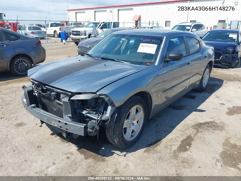 2B3KA43G66H148276 2006 Dodge Charger